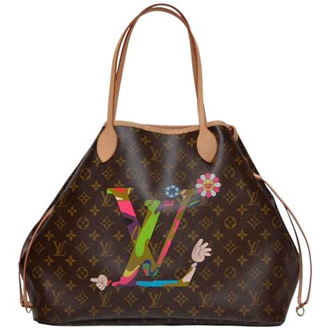 takashi murakami louis vuitton bags|louis vuitton murakami neverfull.